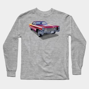 1965 Cadillac Coupe DeVille Classic Car Long Sleeve T-Shirt